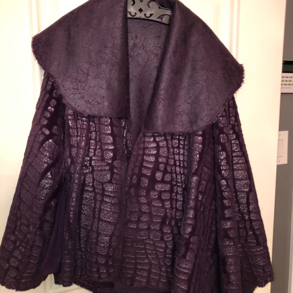 Faux shearling jacket